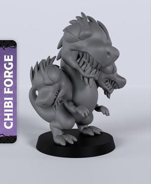 Hydra Chibi - With Free Dragon  - 5e DnD Inspired for RPG and Wargamers
