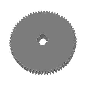 Gear Wheel PLN TTH70 BU01.00 SFT-SHD - SPN-GWH-0260