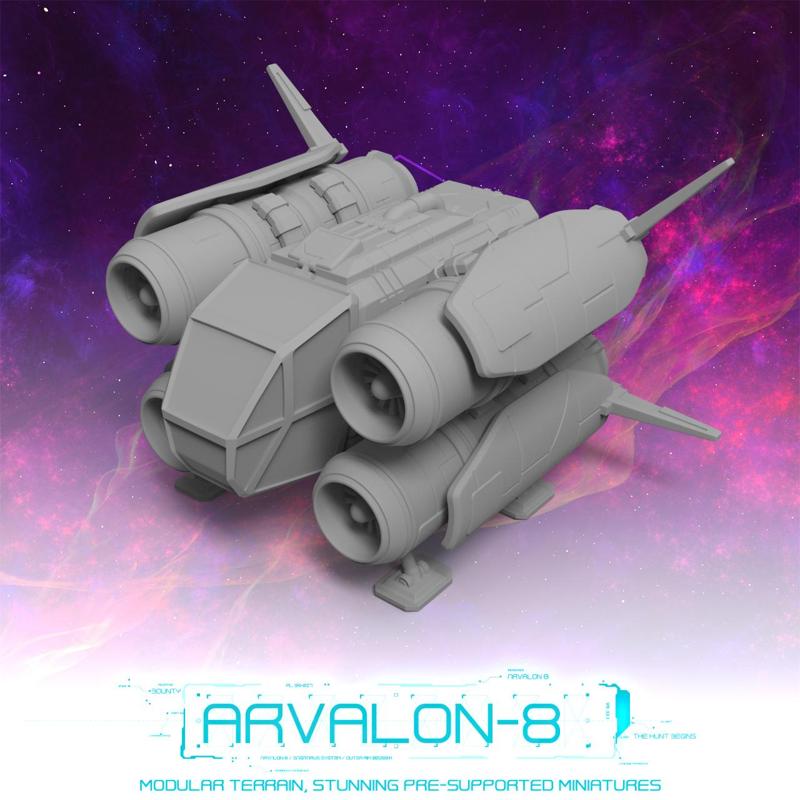 Arvalon-8 Space Fleet: The Rocket