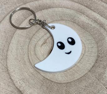 Moon keychain