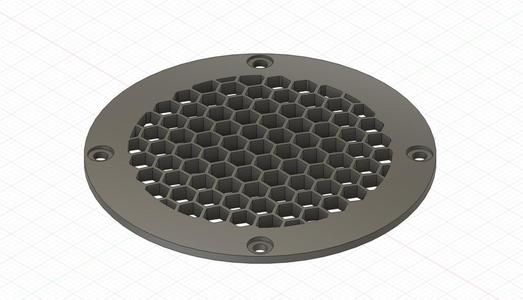 5.25 / 5 1/4 Honeycomb speaker grille