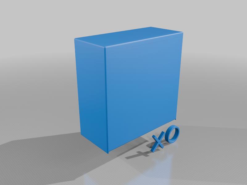 tik tak toe notebook/paper holder