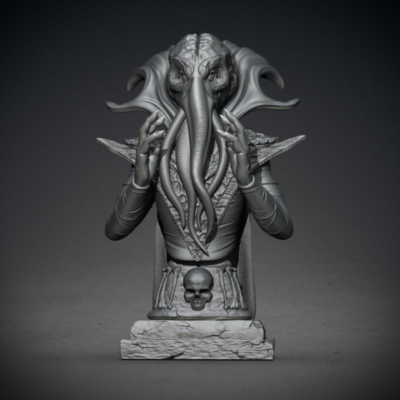 Mind Flayer Bust