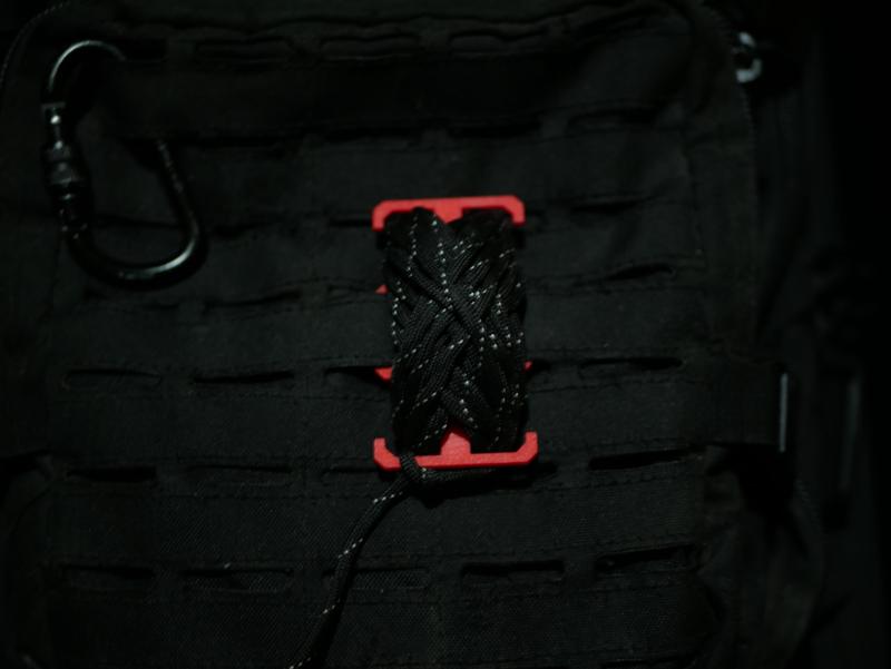Molle rope holder