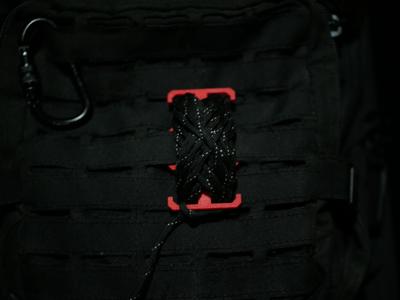 Molle rope holder
