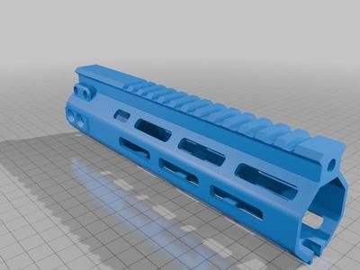 m lok handguard for paar15 v4