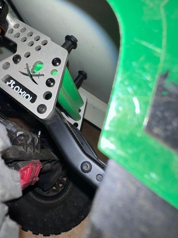 Rock Pirates RC Rear Shock Mount Body Hanger -- Axial SCXiii Basecamp