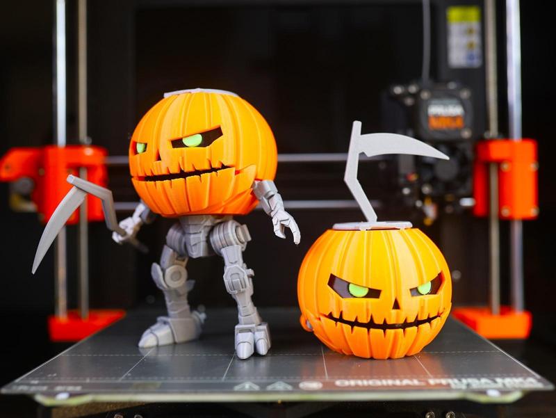 Transformable Robo Pumpkin