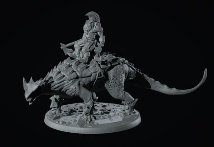 caderpelta mount Dwarft axe master 