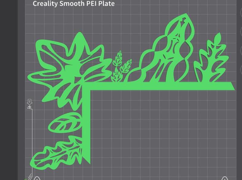 autumn leaves door corner