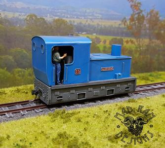 Sentinel Locomotive - Humpybong - 009 - HOe - HOn2.5