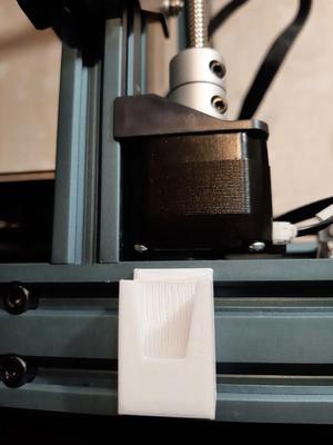 Trimmed USB Holder for Elegoo Neptune 3 Pro