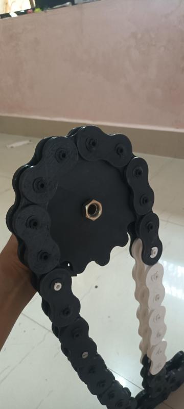 12-Teeth Sprocket with Bearing Housing for 80mm chain link