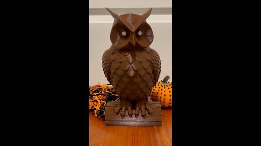Animatronic Owl