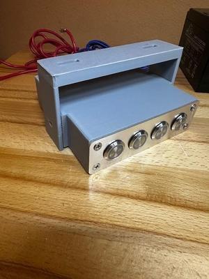 Switch Housing 4 gang
