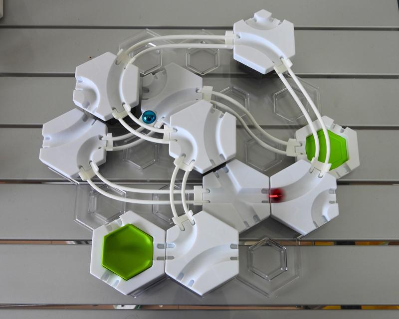 Curved Rails for Gravitrax