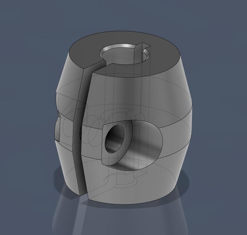 5mm to 8mm Motor Coupler with M5 Screw