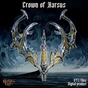 Fantasy Crown of Krasus from Baldurs Gate 3