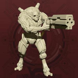 (Centauri) Furies Horde Shooter - Firing Pose