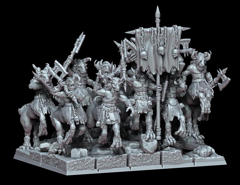 CENTIGORS OF BEASTMEN