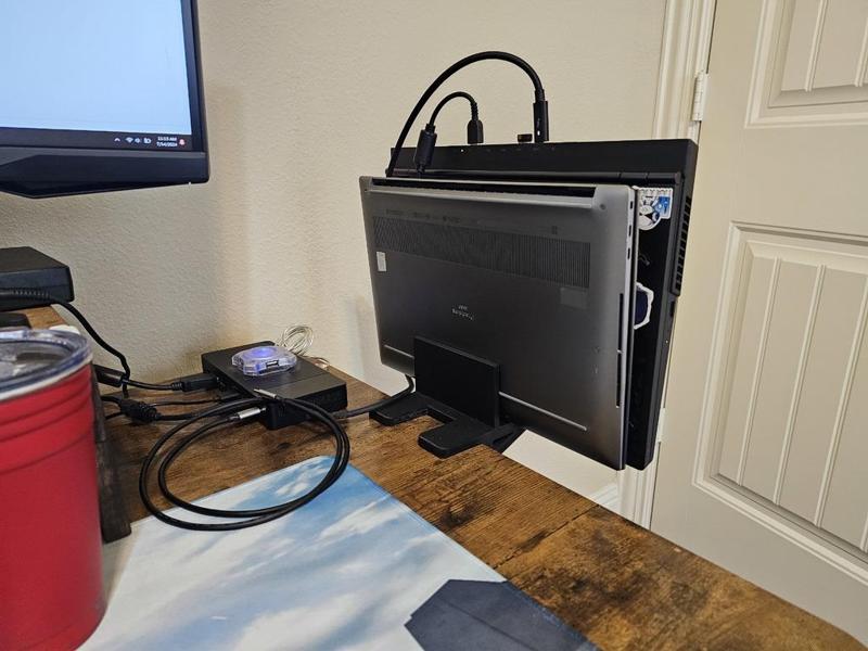 Dual Laptop Desk Extension Shelf