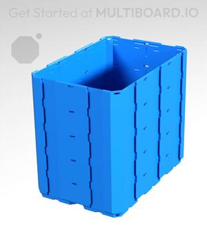 2x3x2.5 - Full Multipoint Rail - Multibin Shell