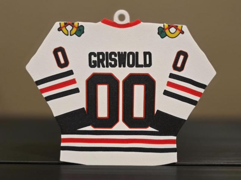 Christmas Vacation - Griswold Blackhawks Jersey