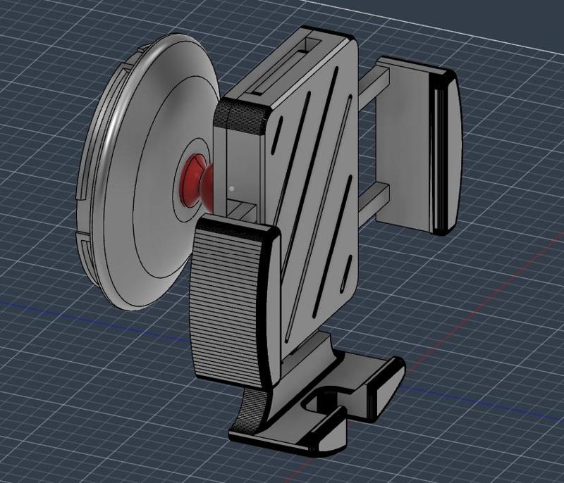 Remix phone holder fiat cubo