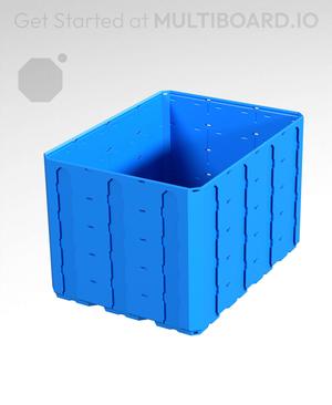 3x4x2.5 - Topped Multipoint Rail - Multibin Shell
