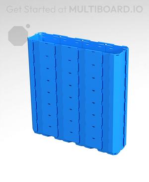 4x1x4 - Full Multipoint Rail - Multibin Shell