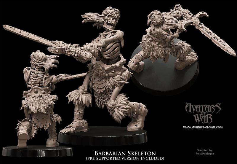 Barbarian Skeleton