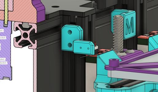 Tiny-M Axis Z limit switch holder