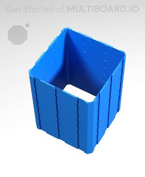 3x3x4 - Full Multipoint Rail - Pop-In Multibin Shell Extension