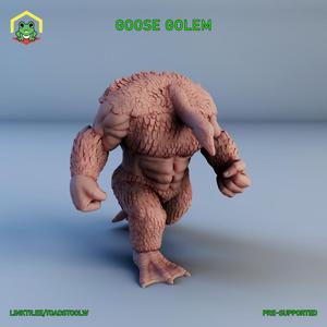 Goose Golem - STL - RPG MINIATURE