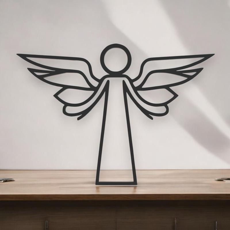 Angel Line Art - Desktop Line Art