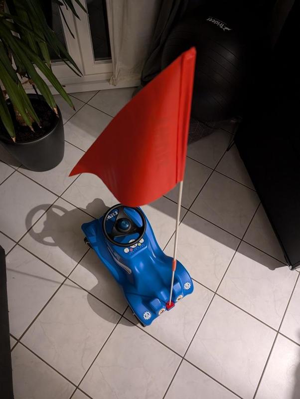 Bobby Car Bike Flag Adapter