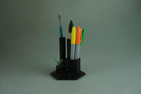 the surf girl pencil pot