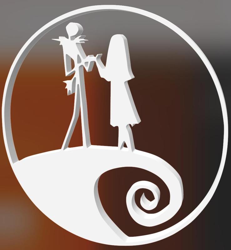 Nighmare Before Christmas Halloween magnet