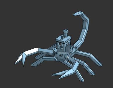 Hangable Scorpion Benchy