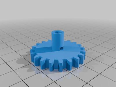 Z20 gear for fischertechnik power motor