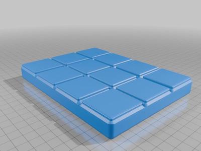 gridfinity 3x4 blank
