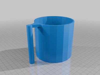 holder cup with handle