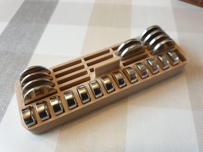 Coin Battery Insert for "Battery Crate XXL"