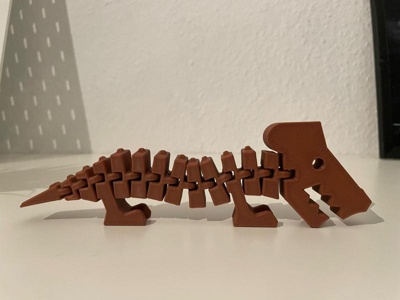 Flexi Dachshund T-Rex Dino