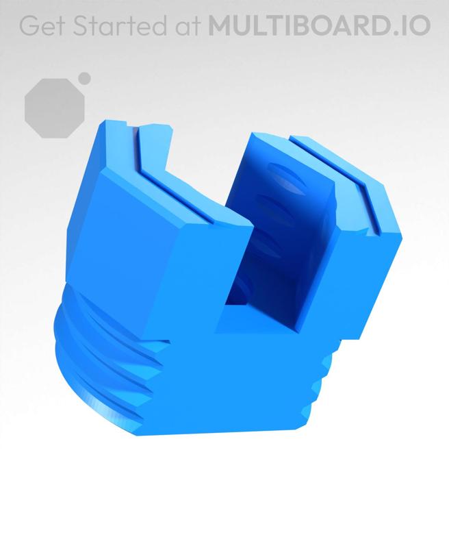 9 mm Big Thread, Honeycomb Head, Small Thread Hole, T-Bolt