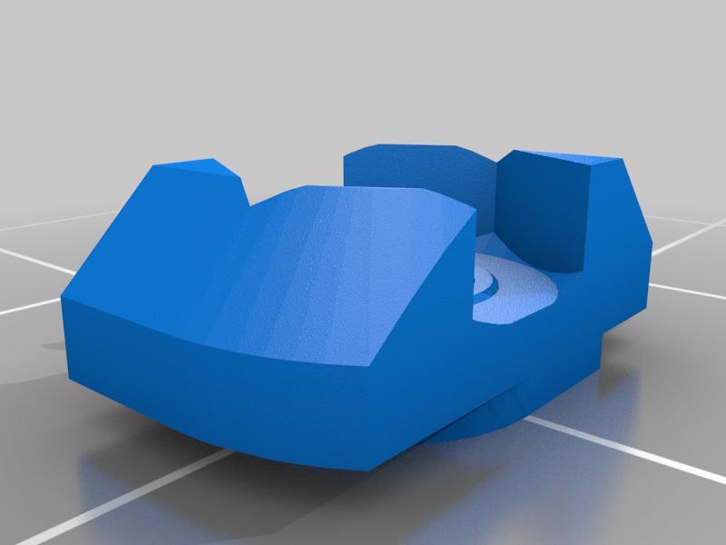 T-Nut  #4-40- 3/8" nut rotating V-Slot 