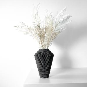The Vantori Vase, Modern and Unique Home Decor for Dried and Flower Arrangements  | STL File