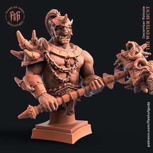 Crovak, The Barbarian - Bust