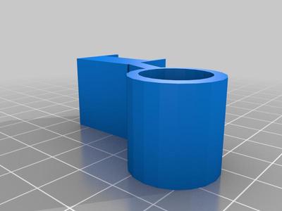 nerf cat laser holder (may need to be glued
