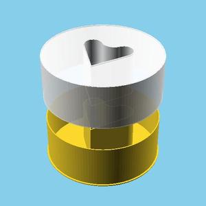 Heart In A Disk, nestable box (v1)